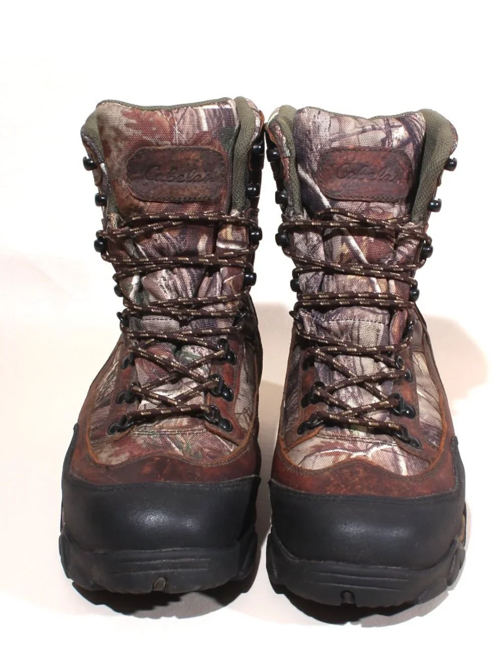 Mens Cabelas Insulated Dry Plus Waterproof Camouflage Hunting Boots 10 M